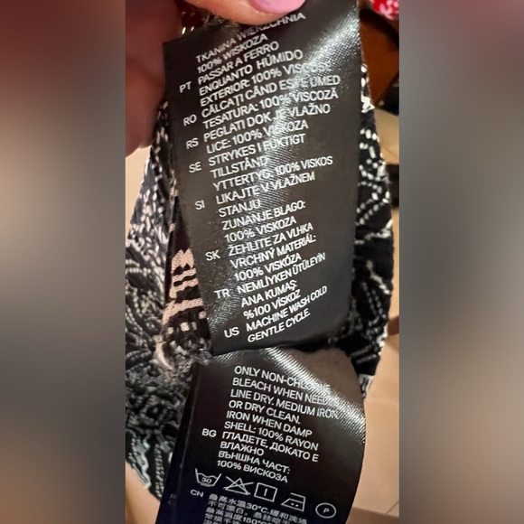 MAMA By H&M Cloth Shorts h&m mama shorts black Stamp stamps size 12 - Picture 4 of 14